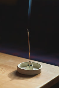 INCENSE HOLDER WITH SAUCER