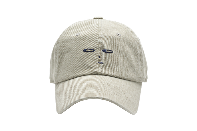 Madoka Rindal x 39etc collab BASEBALL CAP / KHAKI GREY