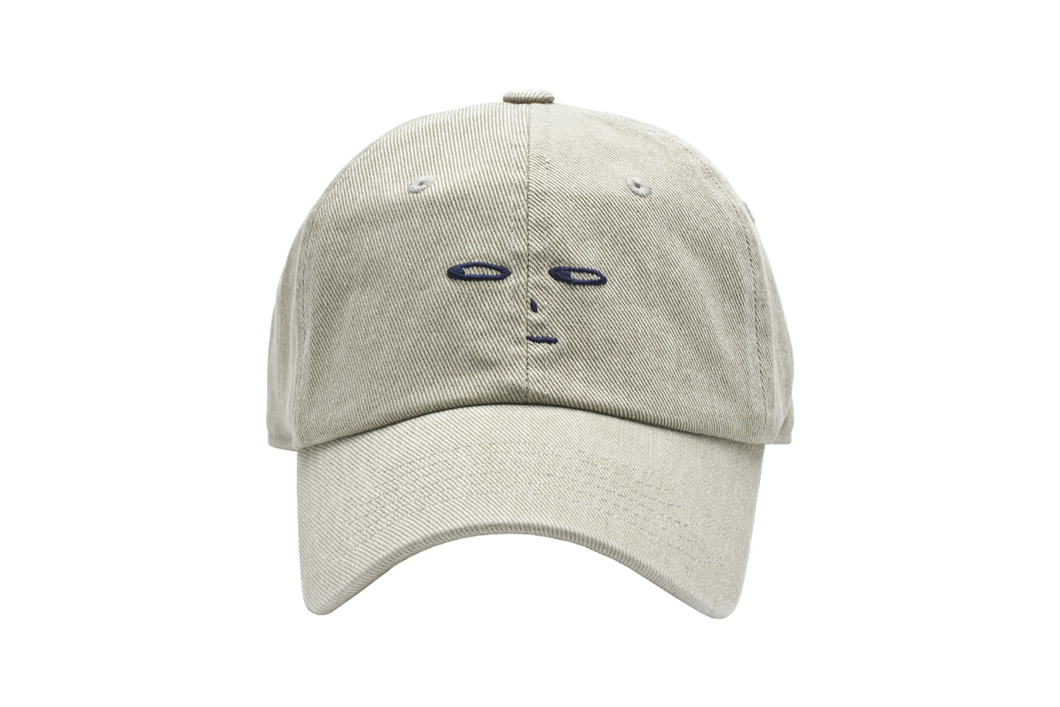 Madoka Rindal x 39etc collab BASEBALL CAP / KHAKI GREY